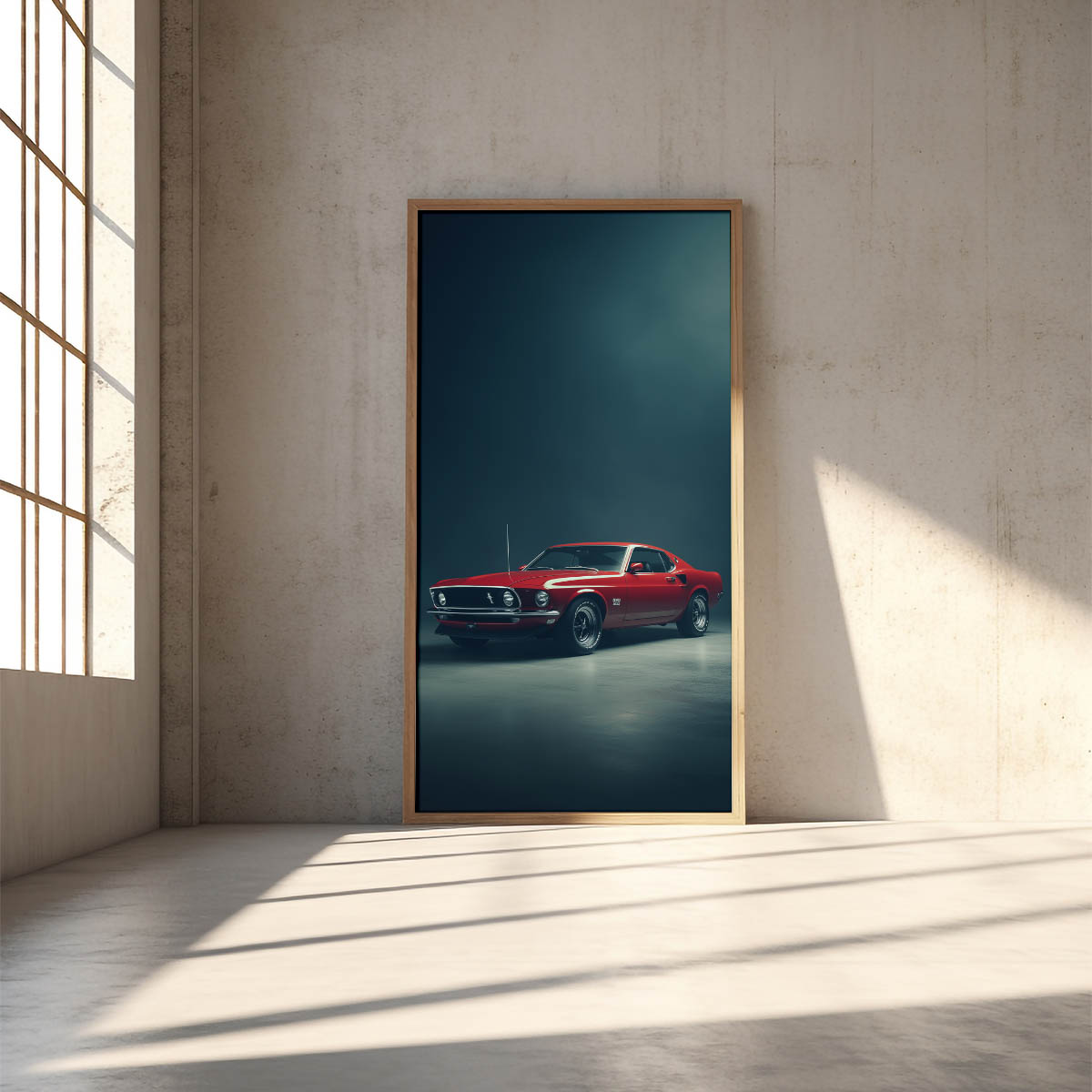 Classic Muscle Canvas Art
