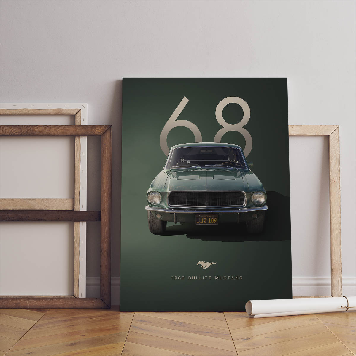 Classic Muscle Canvas Art