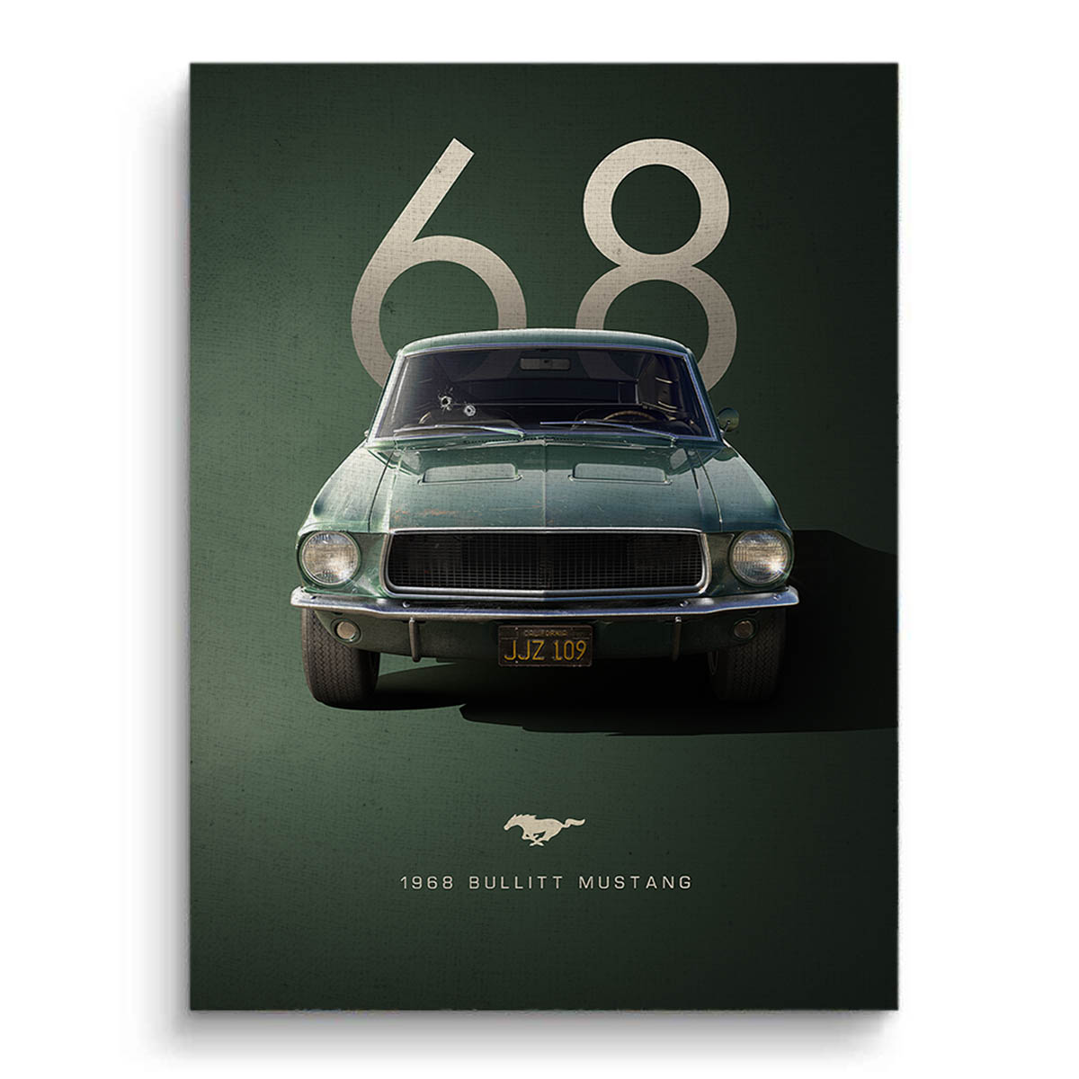 Classic Muscle Canvas Art