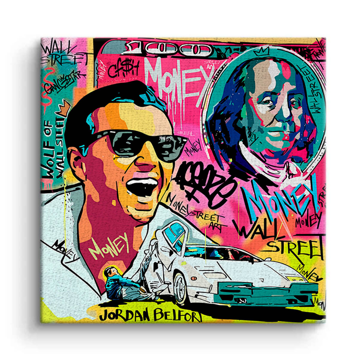 Street Hustle Canvas Art
