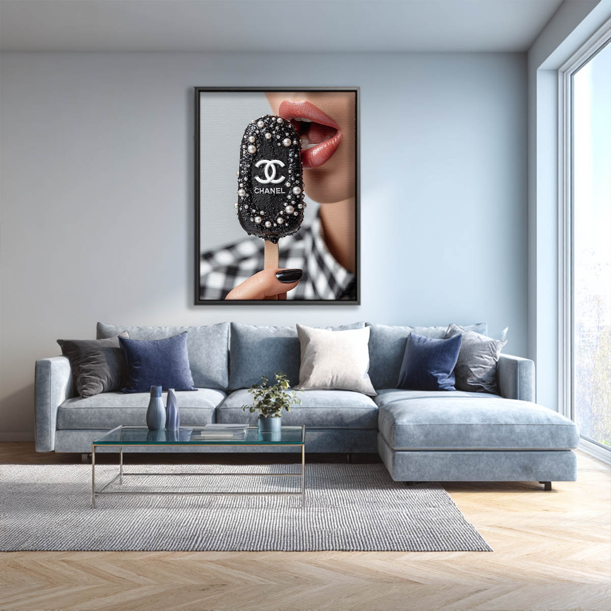 Chanel Ice Cream Canvas Art