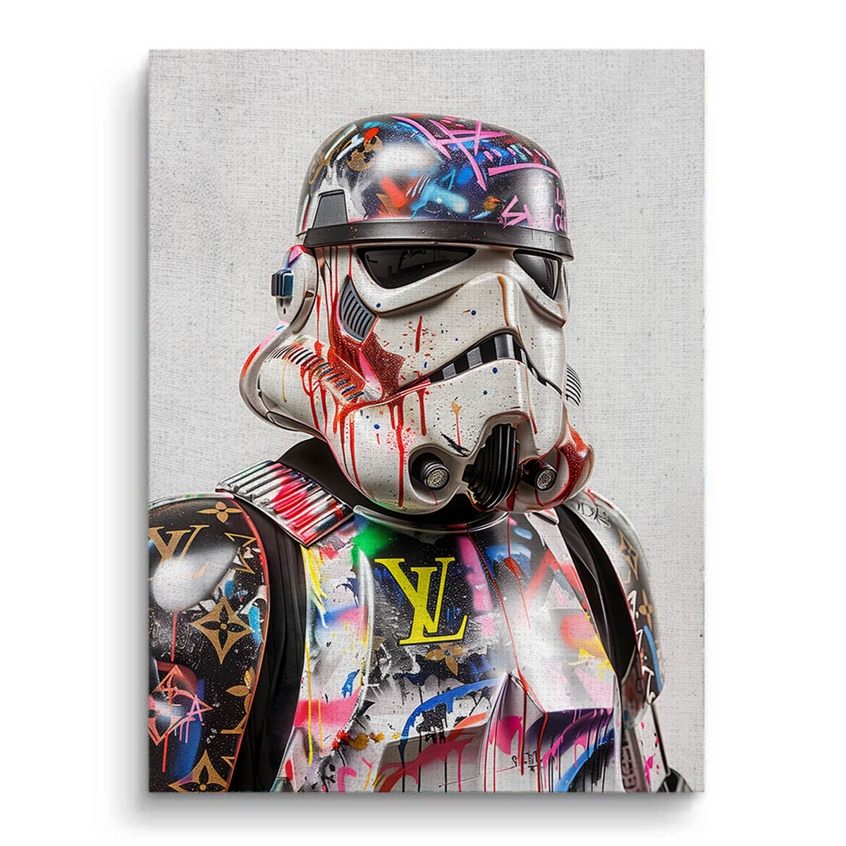 Street Art Warhammer Canvas Art