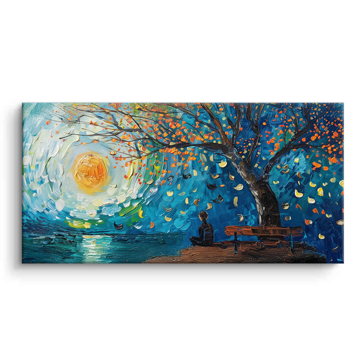 Evening Reflection Canvas Art