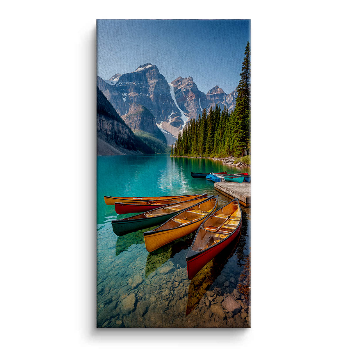 Mountain Lake Canvas Art