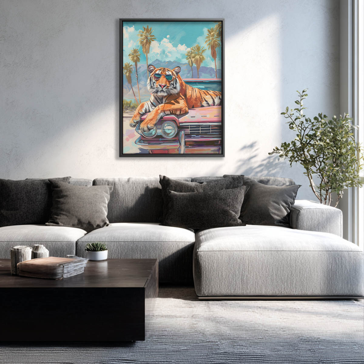 Cool Tiger Canvas Art