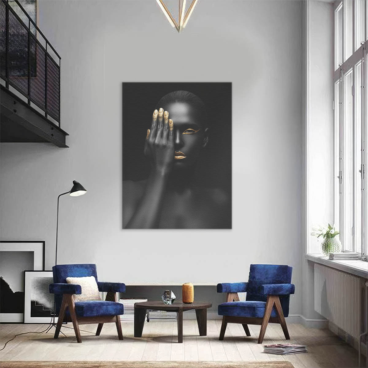 Black Beauty Canvas Art