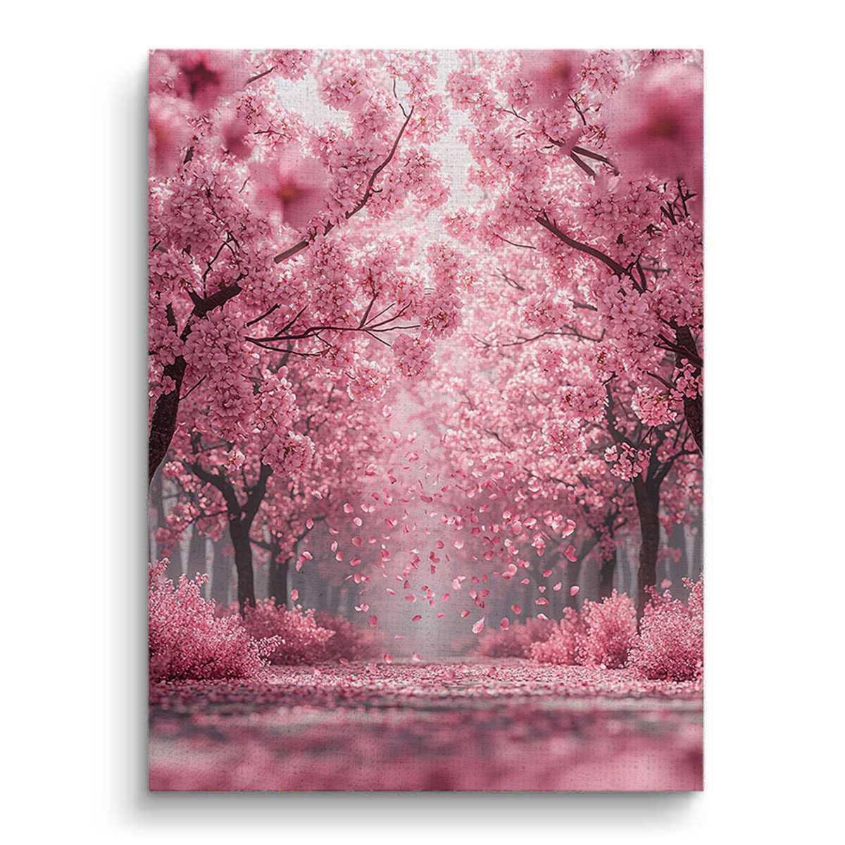 Cherry Blossom Serenity Canvas Art