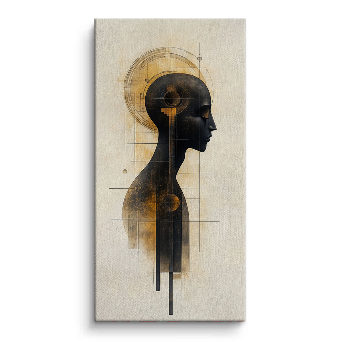 Ethereal Silhouette Canvas Art